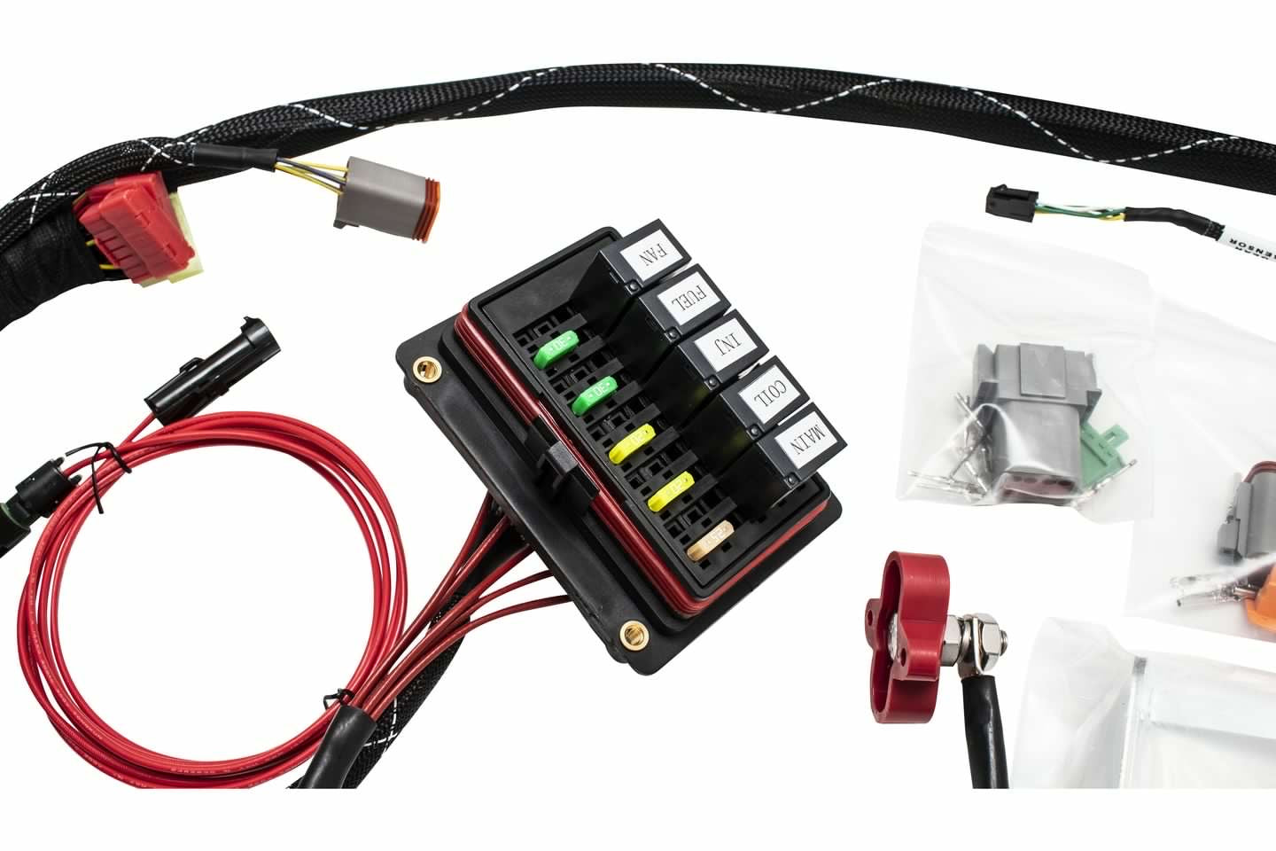 K20/K24 FUELTECH 550 STANDALONE ENGINE HARNESS W/ BUILT IN FUSEBOX