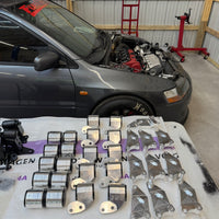 Mitsubishi Evo 7 8 9 K20 K24 Series Mount Kit K Swap