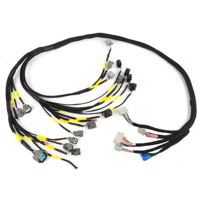 D & B-Series OBD2 Tucked Engine Harness Kit w/ Subharness | 99-01 Civic EK Carrot Top Tuning