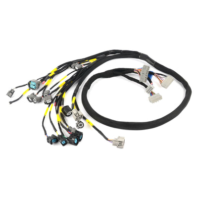 D & B-Series OBD2 Engine Tucked Engine Harness Kit w/ Subharness | 92-95 Civic EG EJ Carrot Top Tuning